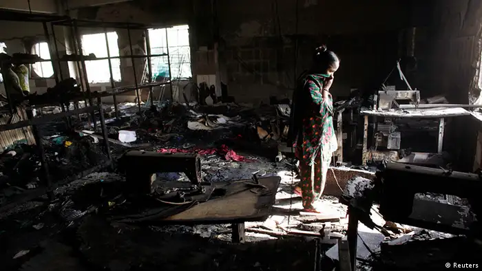 Bangladesch nach Brand in einer Textilfabrik in Dhaka