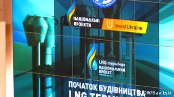 Ukraine bereitet sich auf Flüssig-Erdgas vor