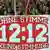 Fans of Mainz at their away game in Frankfurt this season hold a large "12:12" protest banner.