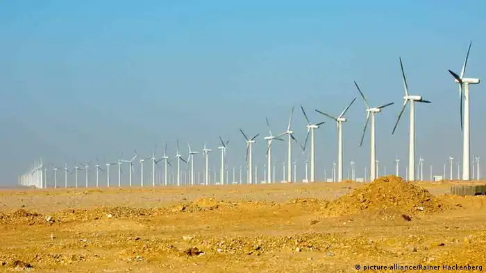 Nordafrika Ägypten Windpark