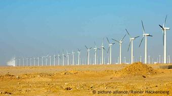 Nordafrika Ägypten Windpark