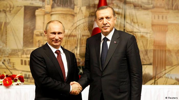 Russlands Präsident Putin trifft den türkischen Premier Erdogan (Foto: Reuters)