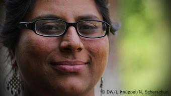 Porträt der Umweltaktivistin Rachna Dhingra in Bhopal (Foto: DW)