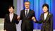 Source News Feed: EMEA Picture Service ,Germany Picture Service South Korea's presidential candidates (L-R) Lee Jung-hee of opposition Unified Progressive Party, Moon Jae-in of the main opposition Democratic United Party and Park Geun-hye of ruling Saenuri Party pose before a televised debate in Seoul December 4, 2012. Conservative and right wing Park who is the daughter of late South Korean military dictator Park Chung-hee and the former human rights lawyer Moon participated in a debate over security policy as North Korea readied a rocket launch that will coincide with the South's Dec. 19 presidential election. REUTERS/Lee Jae-Won (SOUTH KOREA - Tags: POLITICS ELECTIONS) Source News Feed: EMEA Picture Service ,Germany Picture Service South Korea's presidential candidates (L-R) Lee Jung-hee of opposition Unified Progressive Party, Moon Jae-in of the main opposition Democratic United Party and Park Geun-hye of ruling Saenuri Party pose before a televised debate in Seoul December 4, 2012. Conservative and right wing Park who is the daughter of late South Korean military dictator Park Chung-hee and the former human rights lawyer Moon participated in a debate over security policy as North Korea readied a rocket launch that will coincide with the South's Dec. 19 presidential election. REUTERS/Lee Jae-Won (SOUTH KOREA - Tags: POLITICS ELECTIONS)