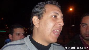 Karim El-Beheiry at Cairo protest