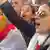 Egyptian women took part in the demonstations in front of the presidential palace. Place: El Marghani Street, in front of the Itihadeya presidential palace Copyright: Ahmed Hamdy / Korrespondent der Arabischen Redaktion in Kairo Schlagworte: Ägypten, Frauen, Präsiden Morsi, Präsident Mursi