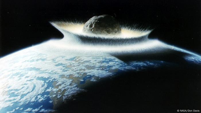 Asteroid hits Earth