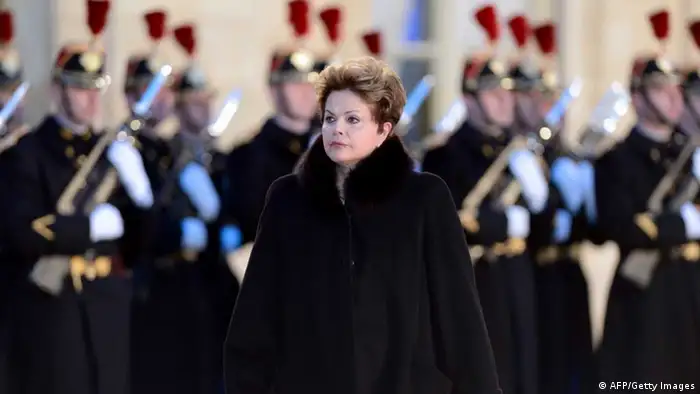 Dilma Rousseff in Frankreich