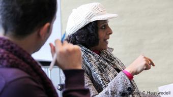 Delegates from Libya at DW Akademie in Bonn (photo: DW Akademie/ Charlotte Hauswedell).