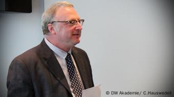 Martin Hilbert, DW Akademie (photo: DW Akademie / Charlotte Hauswedell).