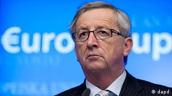 Luxembourg's Prime Minister Jean-Claude Juncker pauses before speaking during a media conference after a meeting of eurogroup finance ministers in Brussels on Thursday, Dec. 13, 2012. The European Union on Thursday took a major step towards one of the most important transfers of financial authority away from national capitals when its member states agreed to create a single supervisor for their banks. (Foto:Virginia Mayo/AP/dapd)