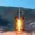 A video grab from KCNA shows the Unha-3 (Milky Way 3) rocket launching at the North Korea's West Sea Satellite Launch Site, at the satellite control centre in Cholsan county, North Pyongan province in this video released by KCNA in Pyongyang December 13, 2012. KCNA said the video was taken December 12, 2012. REUTERS/KCNA