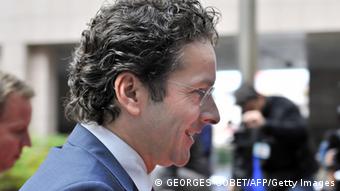 Dutch Finance Minister Jeroen Dijsselbloem arrives on November 26, 2012 prior to an Eurozone meeting at the EU Headquarters in Brussels. Eurozone finance ministers and other creditors of Greece as IMF and ECB meet for the third time in two weeks on immediate funding to avert a threat of bankruptcy for Greece and to deal with the country's ever-growing mountain of debt. AFP PHOTO GEORGES GOBET (Photo credit should read GEORGES GOBET/AFP/Getty Images)