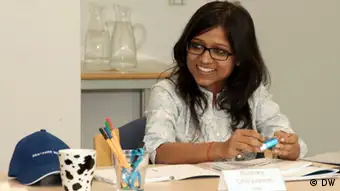 Ruchika Chitavanshi in der DW Akademie