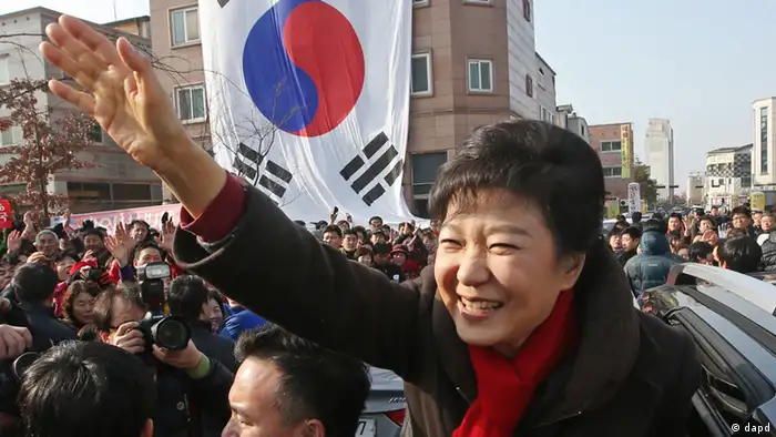 Präsidentschaftswahl Südkorea 2012 (dapd)