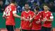 Mainz players celebrate(Photo: dpa) Mainz players celebrate(Photo: dpa)