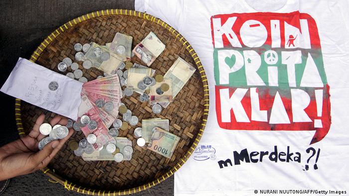 Indonesien Sammeln für Prita Mulyasa