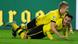 DORTMUND, GERMANY - DECEMBER 19: Mario Goetze of Dortmund celebrates with teammate Marco Reus after scoring his team's third goal during the DFB Cup match between Borussia Dortmund and Hannover 96 at Signal Iduna Park on December 19, 2012 in Dortmund, Germany. (Photo by Dennis Grombkowski/Bongarts/Getty Images) DORTMUND, GERMANY - DECEMBER 19: Mario Goetze of Dortmund celebrates with teammate Marco Reus after scoring his team's third goal during the DFB Cup match between Borussia Dortmund and Hannover 96 at Signal Iduna Park on December 19, 2012 in Dortmund, Germany. (Photo by Dennis Grombkowski/Bongarts/Getty Images)