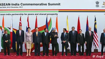 Indien ASEAN Gipfel in New Delhi