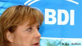 Angela Merkel bei der BDI