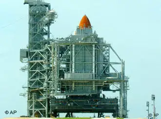 Space Shuttle Discovery in Cape Canaveral