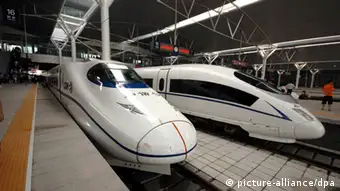 Bildergalerie Hochgeschwindigkeitszüge China CRH3