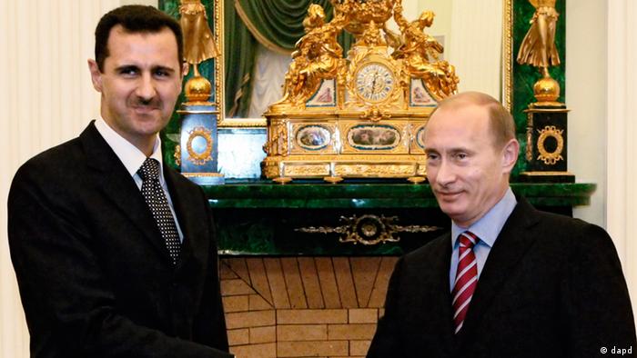 Symbolbild - Wladimir Putin und Bashar Assad