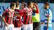Kevin-Prince Boateng zeigt den Fans von Pro Patria den Vogel Kevin-Prince Boateng zeigt den Fans von Pro Patria den Vogel