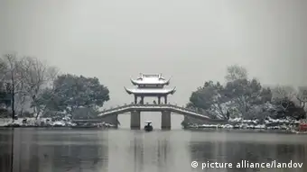 China Wetter Schnee