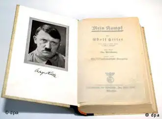 A copy of Mein Kampf