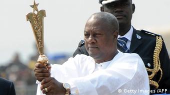 John Dramani Mahama Präsident Amtseinführung Ghana