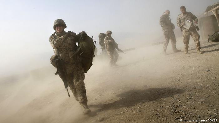 Operation der Bundeswehrtruppe in Nordafghanistan. Baghlan Baglan, Afghanistan, 19.10.2012