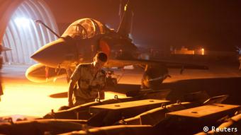 Mali Einsatz Französische Soldaten Kampfflugzeug