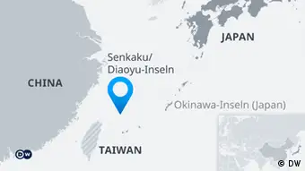 Karte Senkaku-Inseln