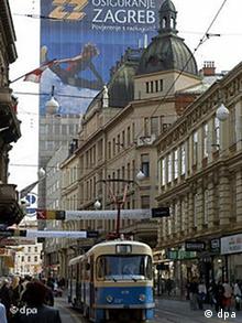 Ilica Straße in Zagreb