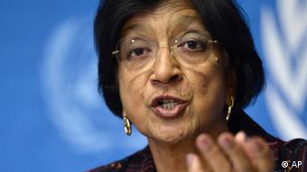 UN-Menschenrechtskommissarin Navi Pillay (foto:AP)