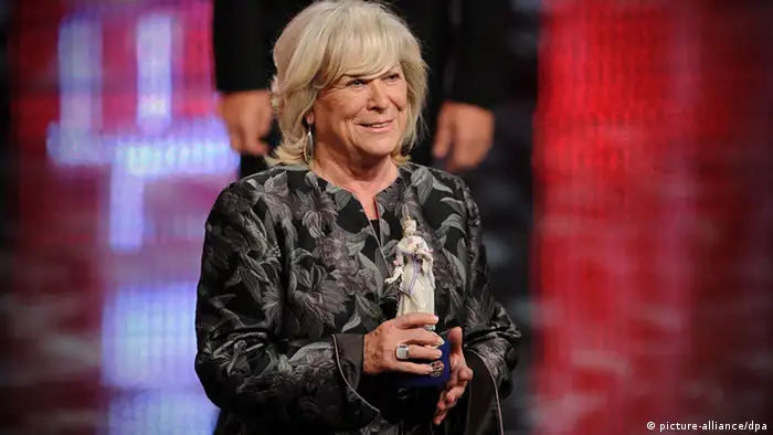 Margarethe von Trotta beim Bayrischen Filmpreis 2012 in München