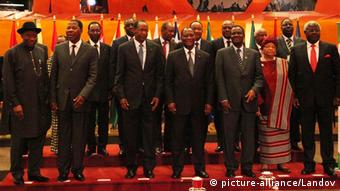 Ecowas Afrika Ökonomie Treffen Gipfel Abidjan Elfenbeinküste
