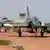 Französische Mirage-Kampfflugzeuge in Bamako (Foto: Reuters)