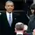 Obama juró como presidente por segunda vez en dos días.ceremonies in Washington, January 21, 2013