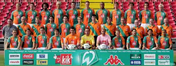 Mannschaftsfoto Saison 2005/06 Werder Bremen