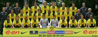 Mannschaftsfoto Saison 2005/06 Borussia Dortmund