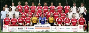 Mannschaftsfoto Saison 2005/06 1. FSV Mainz 05