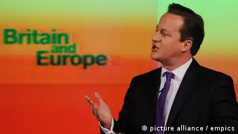 Großbritannien David Cameron über Referendum EU