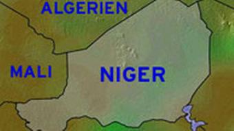 Karte Niger