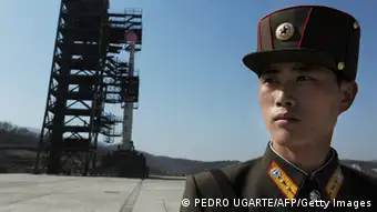 Nordkorea Soldaten auf Militärbasis
