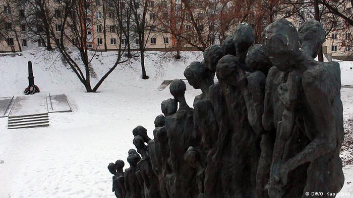 Die Gedenkstätte Die Grube ist den 5.000 Menschen gewidmet, die am 2. März 1942 in Minsk ermordet wurden (Foto: DW/Olga Kapustina)