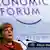 Bundeskanzlerin Angela Merkel aspricht uf dem Weltwirtschaftsforum in Davos (Foto: REUTERS)