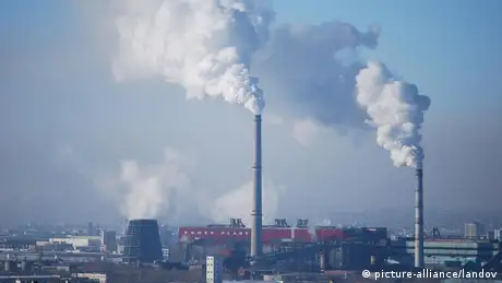 Mongolei Luftverschmutzung in Ulan Bator