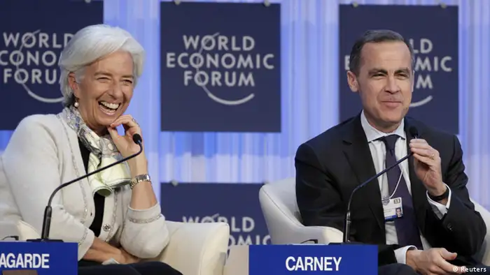 Weltwirtschaftsforum Davos 2013 Christine Lagarde
